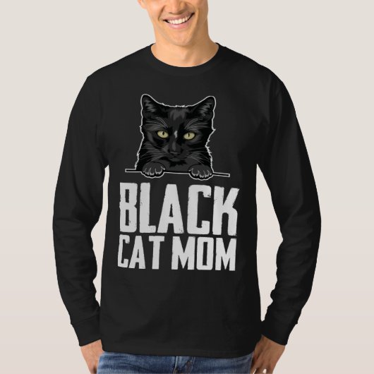 Black mom  Black kitten  Blacks  2 T-shirt (Voorkant)