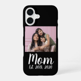 Black Mom Established Script iPhone 16 Hoesje