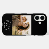 Black Mom Established Script Photo Case-Mate Case-Mate iPhone Case (Achterkant (horizontaal))