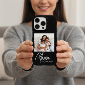 Black Mom Established Script Photo Case-Mate  iPhone Case
