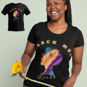 Black Mom Rocks Moederdag Tri-Blend Shirt