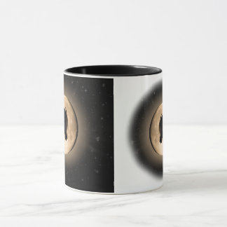 Black Moon Horse 2-sided Mug Mok