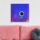 Black Moon Night – Moody Canvas Afdrukken (Insitu (Woonkamer))