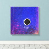 Black Moon Night – Moody Canvas Afdrukken (Insitu (Houten vloer))