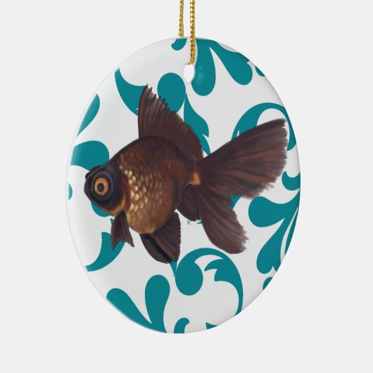 Black Moor Goldfish Ornament (Rechts)