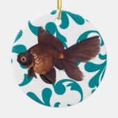 Black Moor Goldfish Ornament (Voorkant)