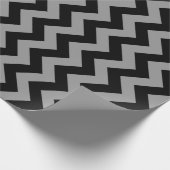 Black Moroccan Moods Chevrons Cadeaupapier (Hoek)