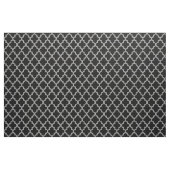 Black Moroccan Moods Quatrefoil Stof (Fat Quarter)