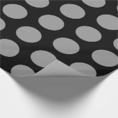 Black Moroccan Moods Stippen Cadeaupapier (Hoek)