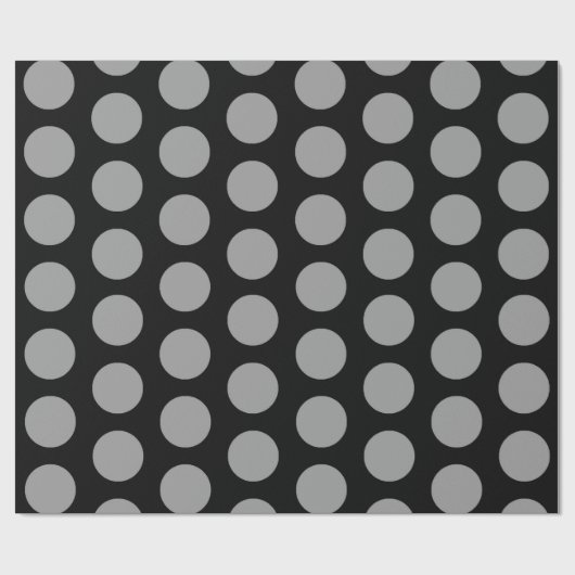 Black Moroccan Moods Stippen Cadeaupapier (Vlak)