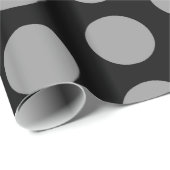 Black Moroccan Moods Stippen Cadeaupapier (Rol Hoek)