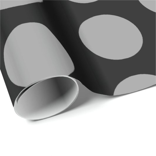 Black Moroccan Moods Stippen Cadeaupapier (Rol Hoek)