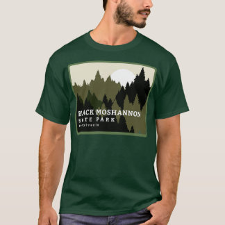 Black Moshannon State Park Pennsylvania Forest Sun T-shirt