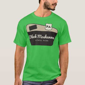 Black Moshannon State Park Pennsylvania Welkom SI T-shirt