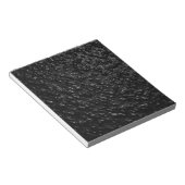 Black Mottled Texture Notitieblok (Schuin)