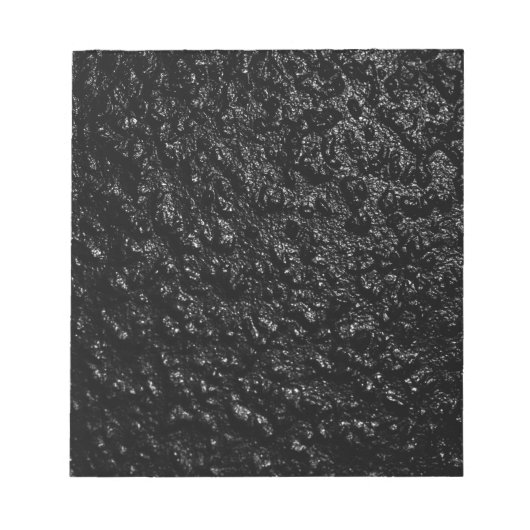 Black Mottled Texture Notitieblok (Voorkant)