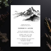 Black Mountain Forest begrafenis viering van het l Kaart