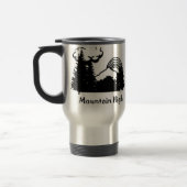 Black Mountain High Logo Silver Travel Mug Reisbeker (Links)