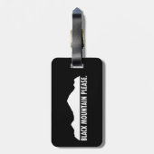 Black Mountain New Hampshire alstublieft Bagagelabel (Achterkant verticaal)