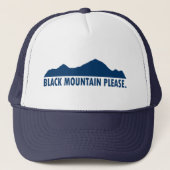 Black Mountain New Hampshire alstublieft Trucker Pet (Voorkant)