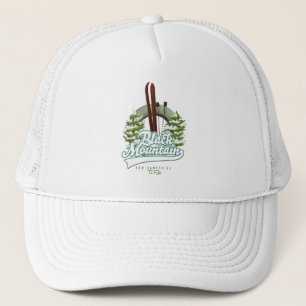 Black Mountain New Hampshire Ski logo. Trucker Pet