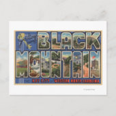 Black Mountain, North Carolina Briefkaart (Voorkant)