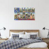 Black Mountain, North Carolina Canvas Afdruk (Insitu (Slaapkamer))