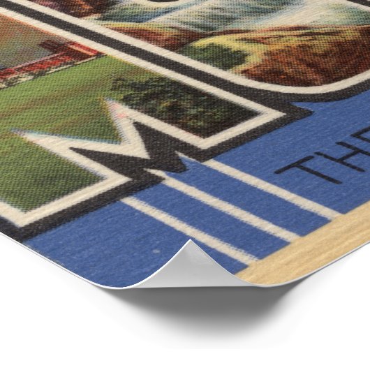 Black Mountain, North Carolina Poster (Hoek)