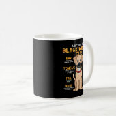 Black Mouth Cur Anatomy Funny Dog mam Papa Cute Gi Koffiemok (Voorkant rechts)