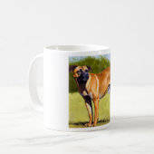 Black Mouth Cur Dog Koffiemok (Voorkant links)