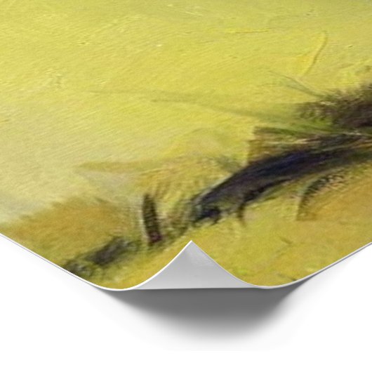 Black Mouth Cur Dog Poster (Hoek)