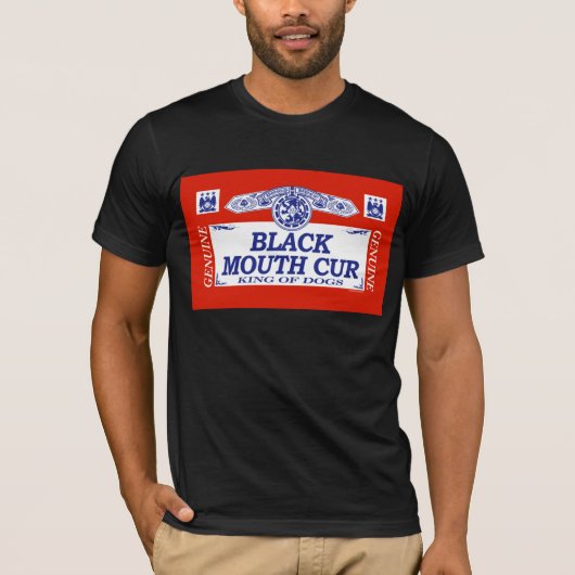 Black Mouth Cur T-shirt (Voorkant)