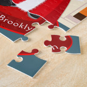 Black Mr. en mevrouw Claus Legpuzzel (Zijkant)