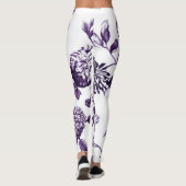 Black Mulberry Floral Toile No.2 Leggings (Achterkant)