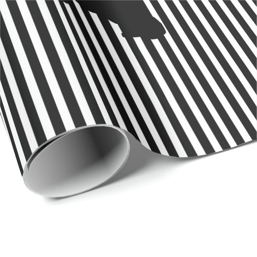 Black multi Newfoundland Dog Gift Wrap Cadeaupapier (Rol Hoek)