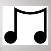 Black Music Poster (Voorkant)