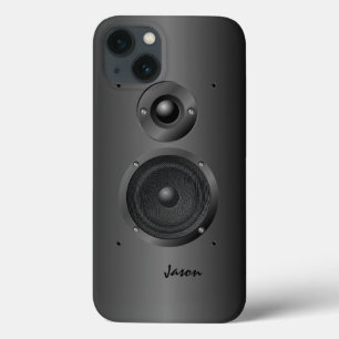 Black Music Sound-luidspreker iPhone 13 Hoesje