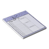 Black Musical gepersonaliseerde day-planner Notitieblok (Schuin)