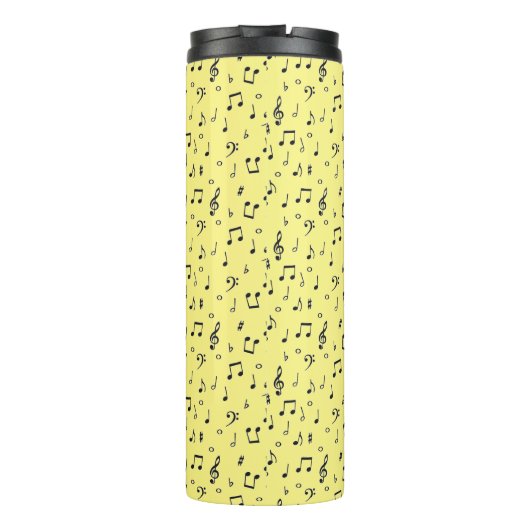 Black Musical Thermosbeker (Achterkant)