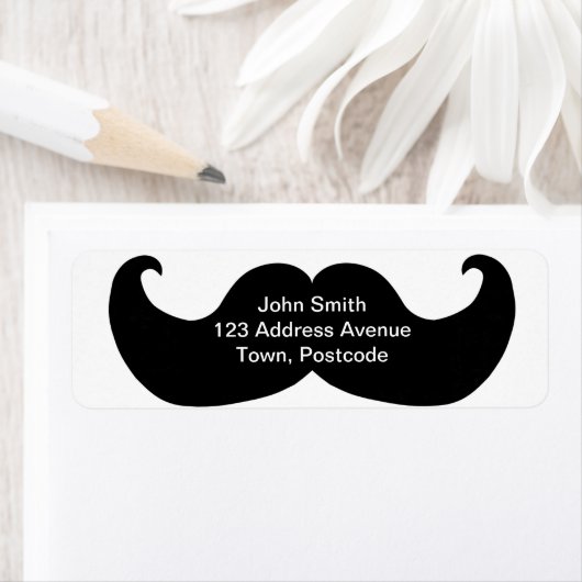 Black Mustache Etiket (Insitu)