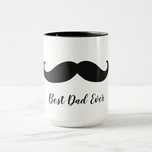 Black Mustache Mok (Midden)