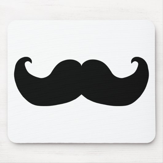 Black Mustache Muismat (Voorkant)