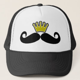 Black Mustache of Black Mustache voor Fun Gifts Tr Trucker Pet