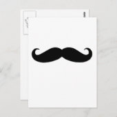 Black Mustache of Black Mustache voor vun Gifts Briefkaart (Voorkant / Achterkant)