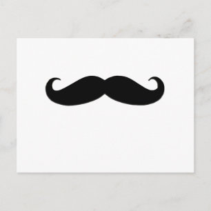 Black Mustache of Black Mustache voor vun Gifts Briefkaart