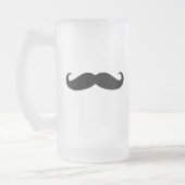 Black Mustache of Black Mustache voor vun Gifts Matglas Bierpul (Links)