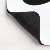 Black Mustache of Black Mustache voor vun Gifts Muismat (Hoek)