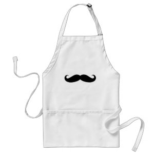Black Mustache of Black Mustache voor vun Gifts Standaard Schort