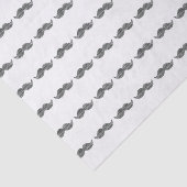 Black Mustache Tissuepapier (Detail)