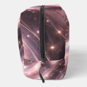 Black & muted blush space patterns AI art  Toilettasje (Rechts)